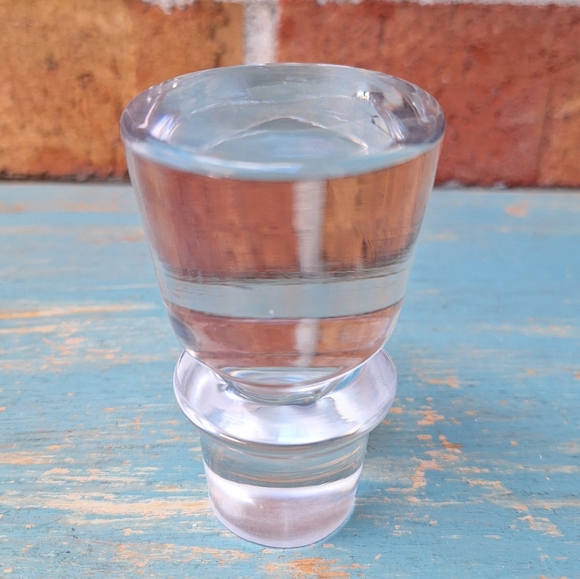 Glass Top Bottle Stopper Lid Clear Art Glass Decanter Replacement - Picture 2 of 15